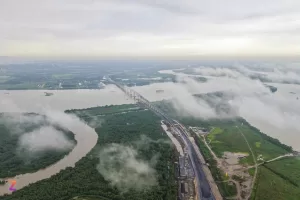 Cầu Nhơn Trạch kết nối Vành Đai 3 và The Gió Riverside
